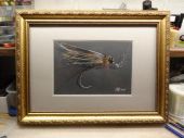 изображение Картина нахлыстовой мушки Fly 