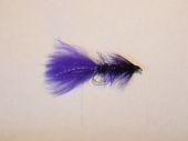 изображение Нахлыстовый стример фиолетовый Wooly Bugger 
