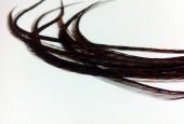 изображение Отдельные перья из седла петуха long Flyinspector Grizzly Brown 