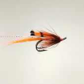 изображение Лососевая мушка оранжевый Cristal Ally's shrimp 