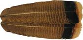 изображение Индюшиные хвостовые перья CINNAMON TURKEY TAIL FEATHERS 